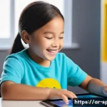 특수교육과 특수교육 해외 사례 - **Prompt 1: AI-Powered Learning for a Child with Special Needs**
    "A heartwarming, brightly lit s...